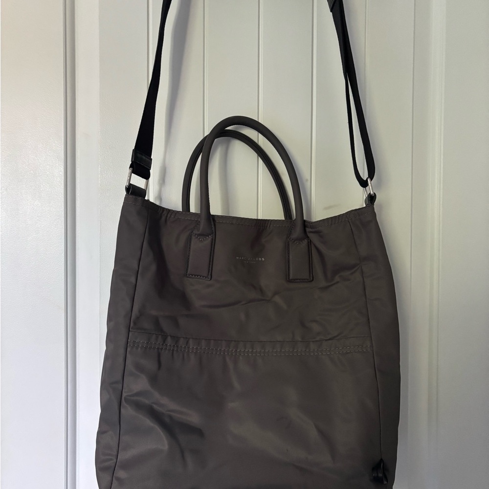 Marc Jacobs Charcoal Nylon Tote